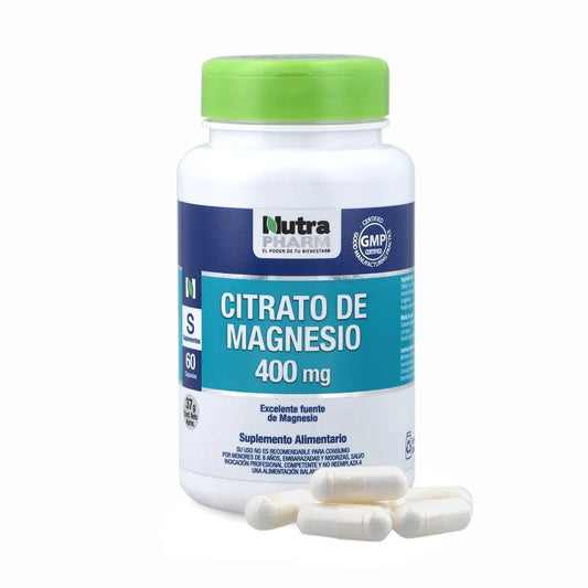 Magnesio Citrato - Nutrapharm