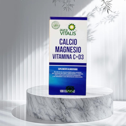 Calcio Magnesio Vitamina C +D3 - Auravitalis